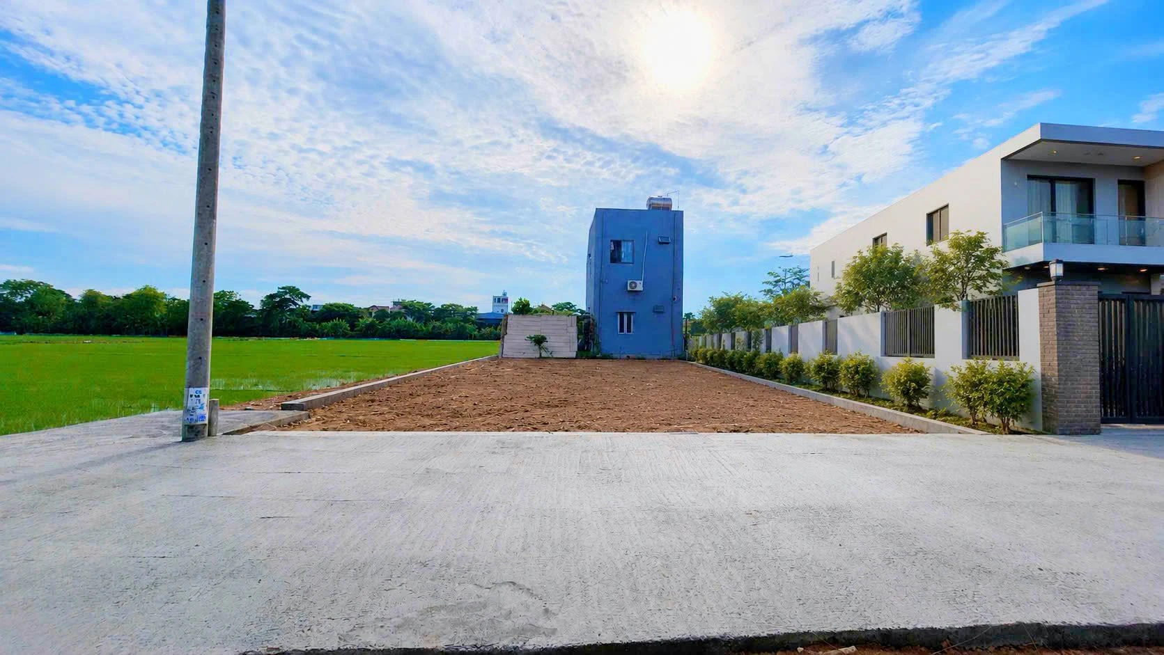 Bán lô đất 2 mặt tiền 195m² view cánh đồng Hoà Xuân Đà Nẵng - Ảnh 1