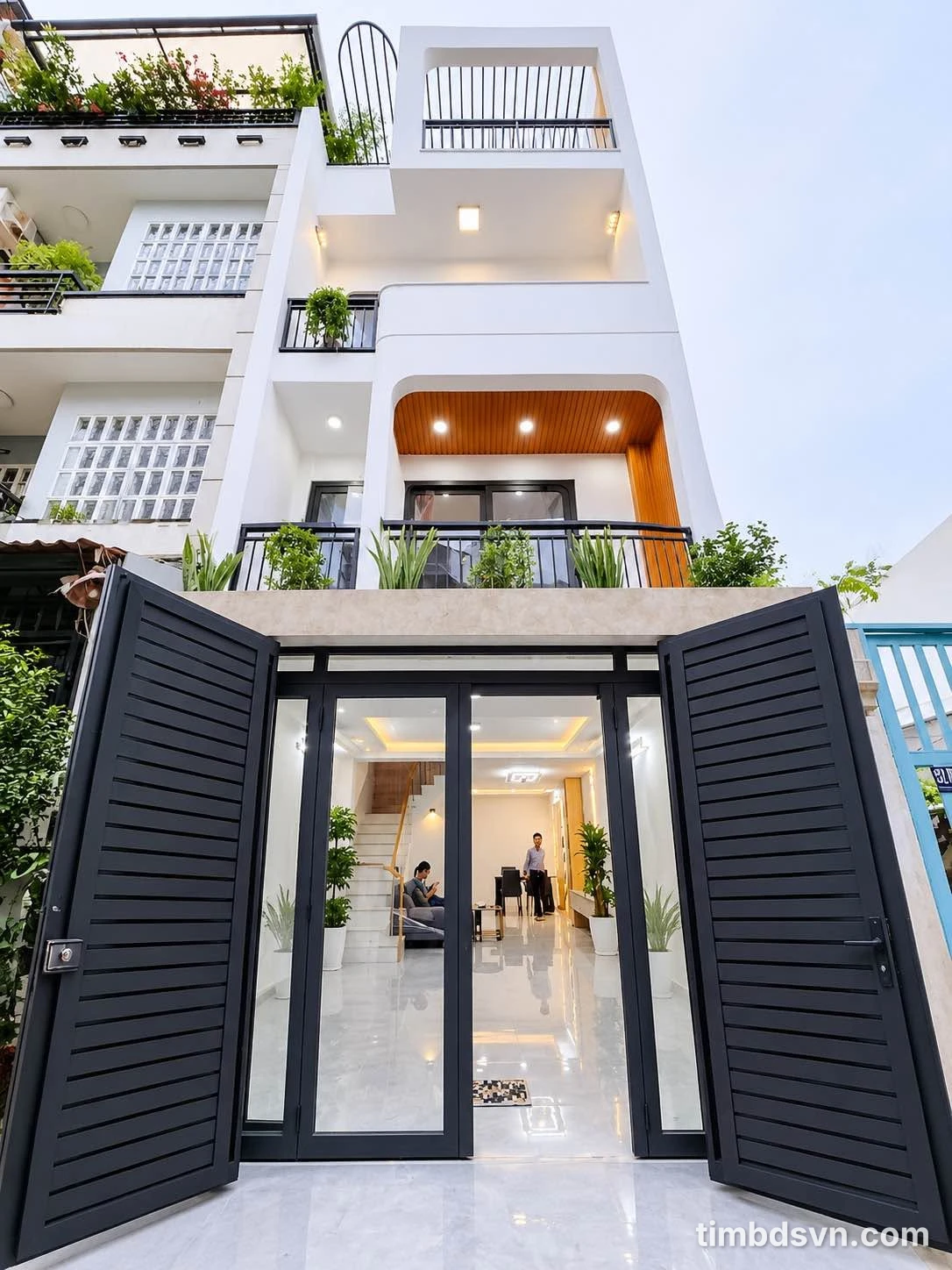 Bán nhà mới 4 tầng 54m² Nguyễn Thị Thập Quận 7 - Ảnh 1