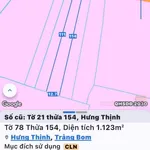 Bán đất Hưng Thịnh Đồng Nai 1123 m2 sổ riêng 1,3 tỷ - Ảnh thu nhỏ 2