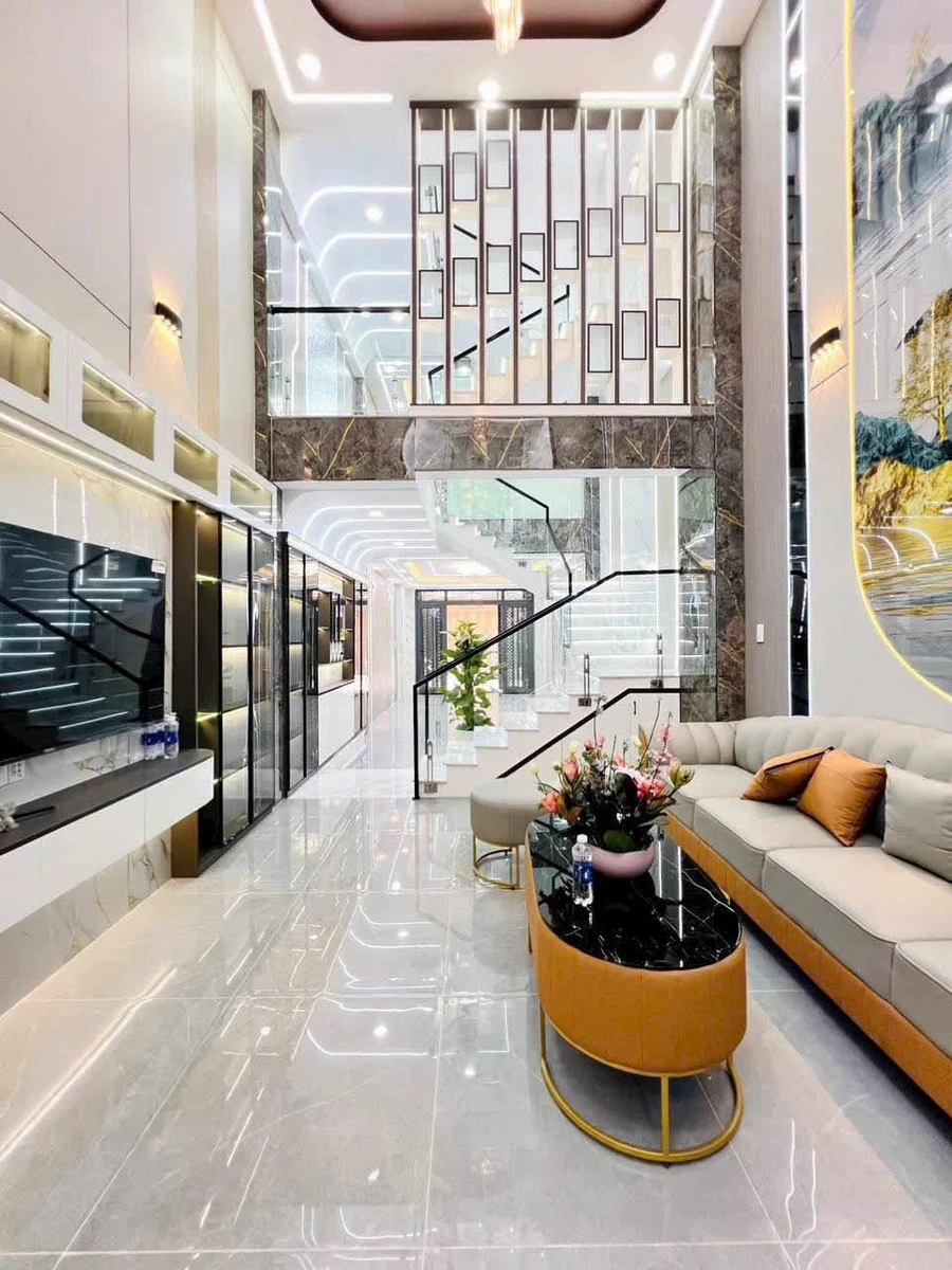 Bán nhà phố 4x18m, 1 trệt 1 lửng 3 lầu, đường Trung Mỹ Tây 2A, Quận 12, giá 8,29 tỷ - Ảnh thu nhỏ 4