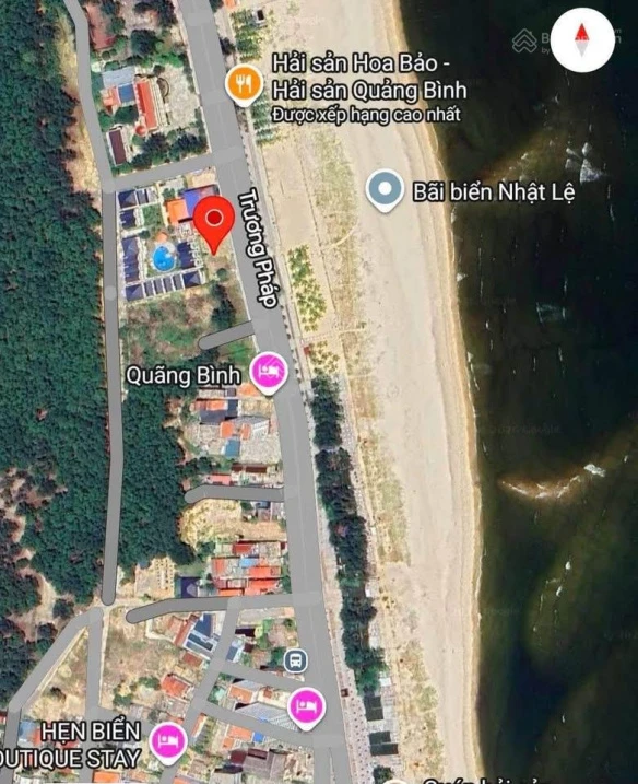 Mặt tiền Đường Trương Pháp view bãi biển Nhật Lệ 20x20m, giá đang tốt cho thị trường - Ảnh thu nhỏ 2