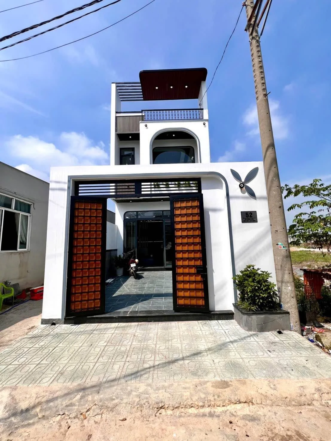 Bán nhà sổ hồng riêng 1 trệt 1 lầu 5x21m, 3PN 2WC tại Mỹ Hạnh Bắc, Đức Hòa, Long An - Ảnh 1