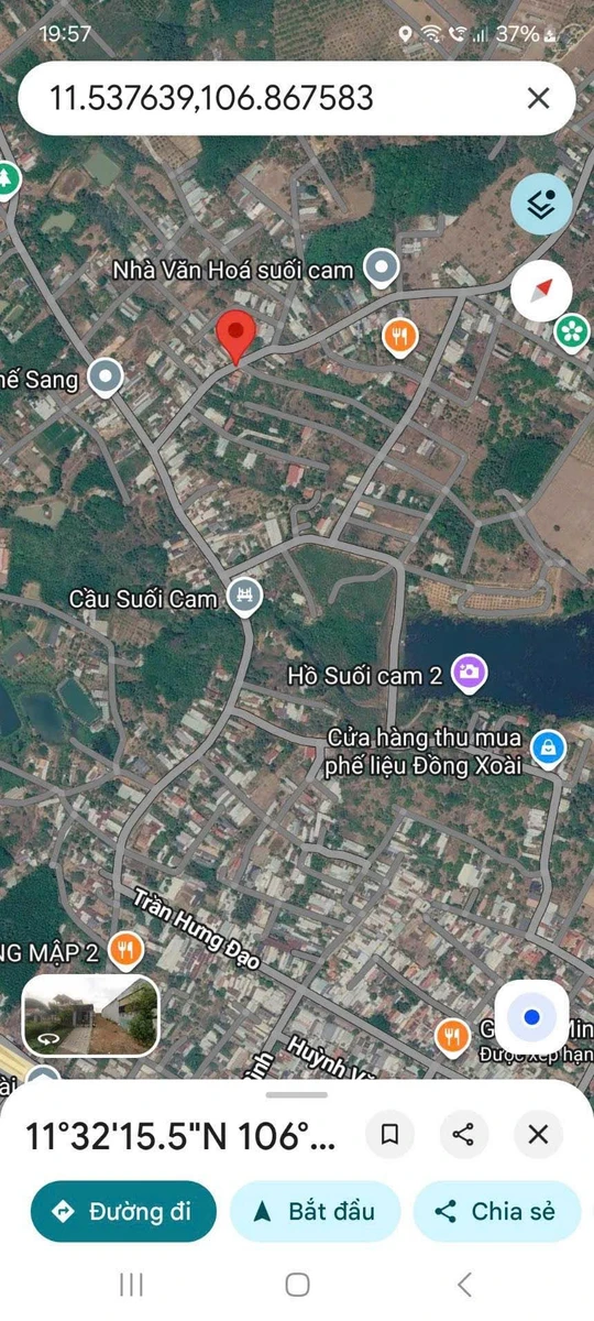 Bán đất thổ cư 15500m² mặt tiền Trần Hưng Đạo, Bình Dương 820 triệu - Ảnh thu nhỏ 4