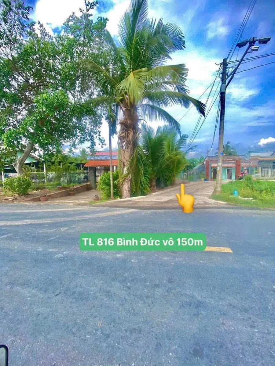 Bán đất xây nhà vườn mặt tiền 840m² Bình Đức, Long An - Ảnh thu nhỏ 3