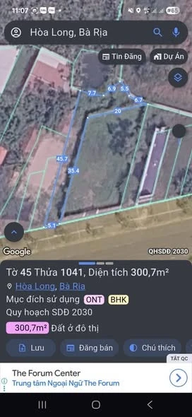 Bán đất mặt tiền Võ Văn Kiệt, Bà Rịa, 300m2, 5 tỷ 200 - Ảnh 1