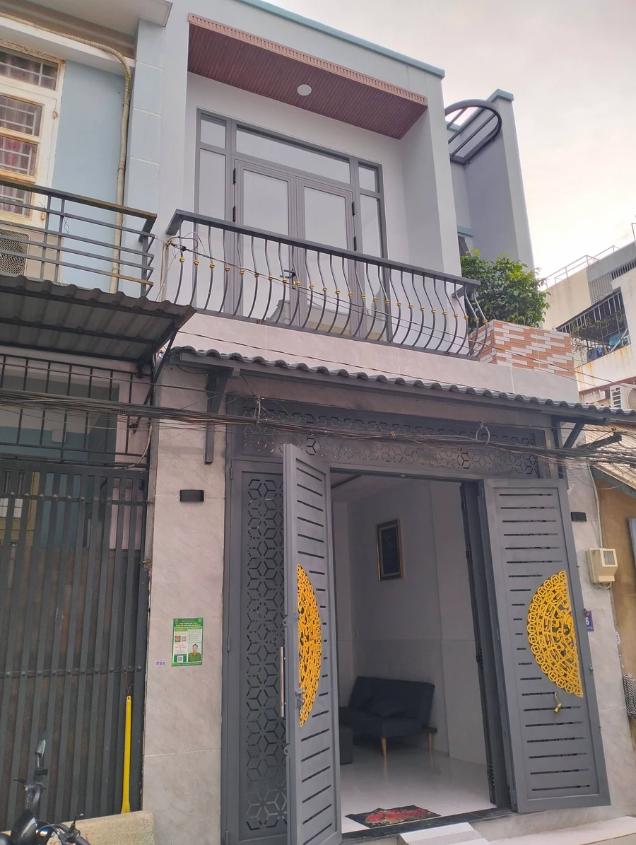 Bán nhà 1 trệt 1 lầu gần chợ Gò Xoài, 50m², giá 5 tỷ - Ảnh 1