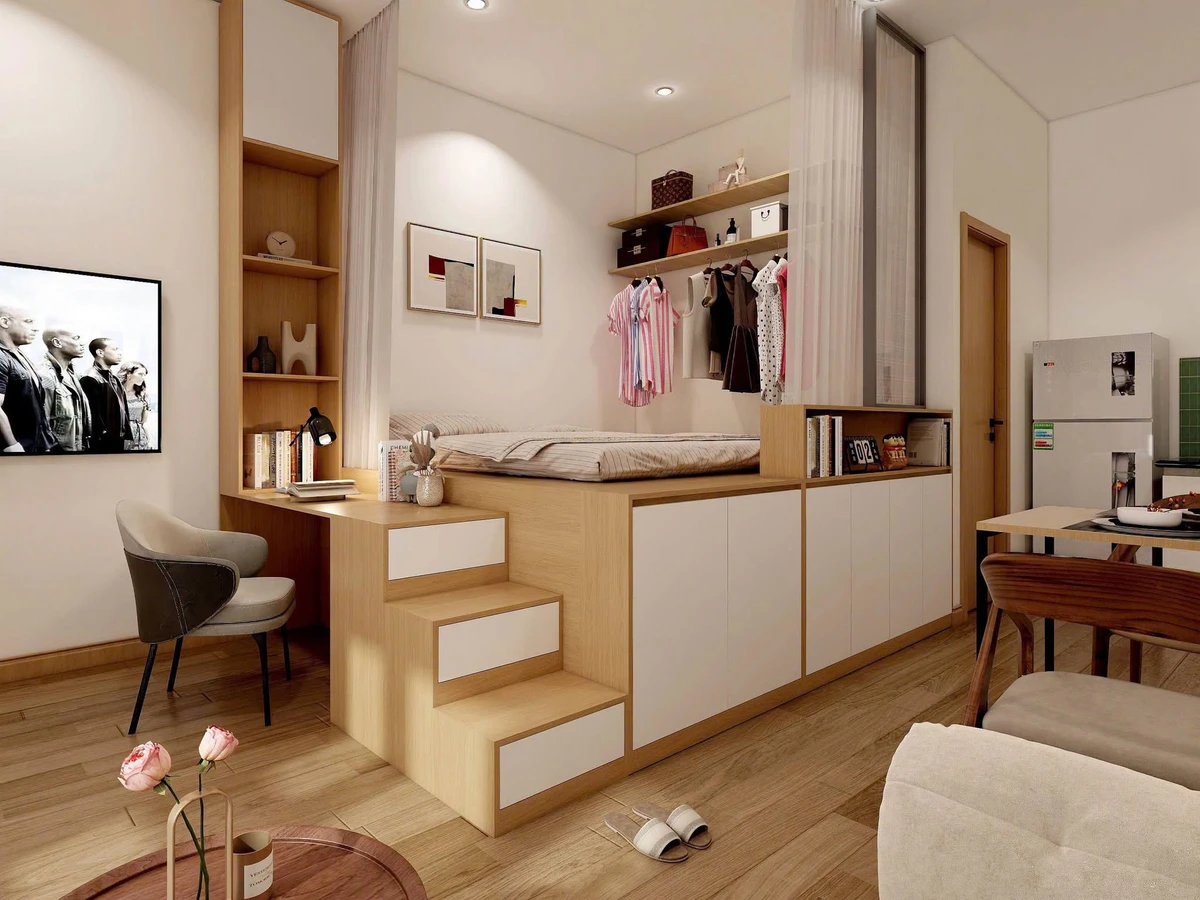 Bán căn hộ studio 30m² MT Duy Tân, Tân Bình, 1 tỷ - Ảnh thu nhỏ 4