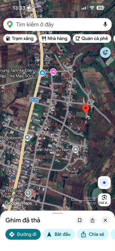Bán đất nền 60 triệu/m² khu dân cư Đắk Cô