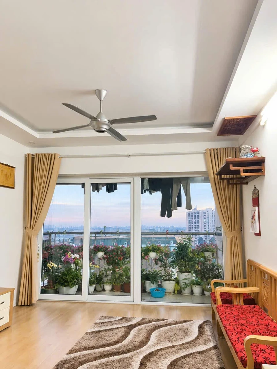 Cho thuê căn hộ 3PN 108m² 12 triệu/tháng Văn Quán - Ảnh 1