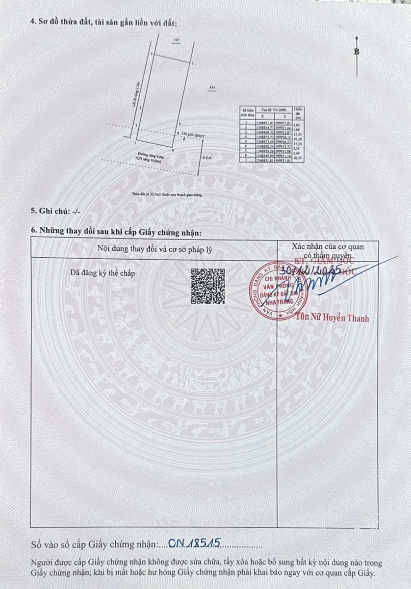 Đất mặt đường Lư Giang Phước Đồng 250,7m², Nha Trang - Ảnh thu nhỏ 3