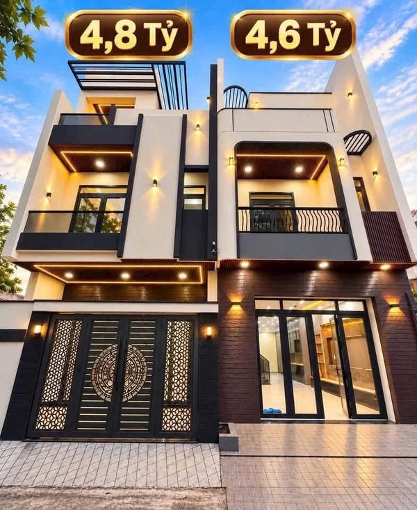 Bán nhà 1 trệt 2 lầu 60m2 4,6 tỷ Biên Hoà