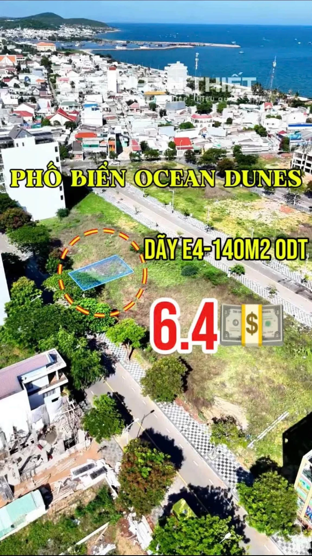 Bán nền đất 140m² Ocean Dunes Phan Thiết 6,4 tỷ - Ảnh 1