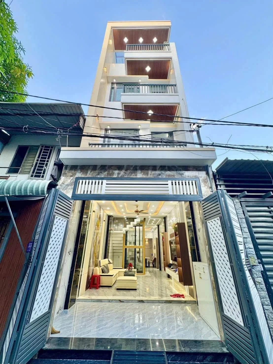 Bán nhà 4 tầng 4PN 64m2 Lê Văn Khương 6,95 tỷ - Ảnh 1