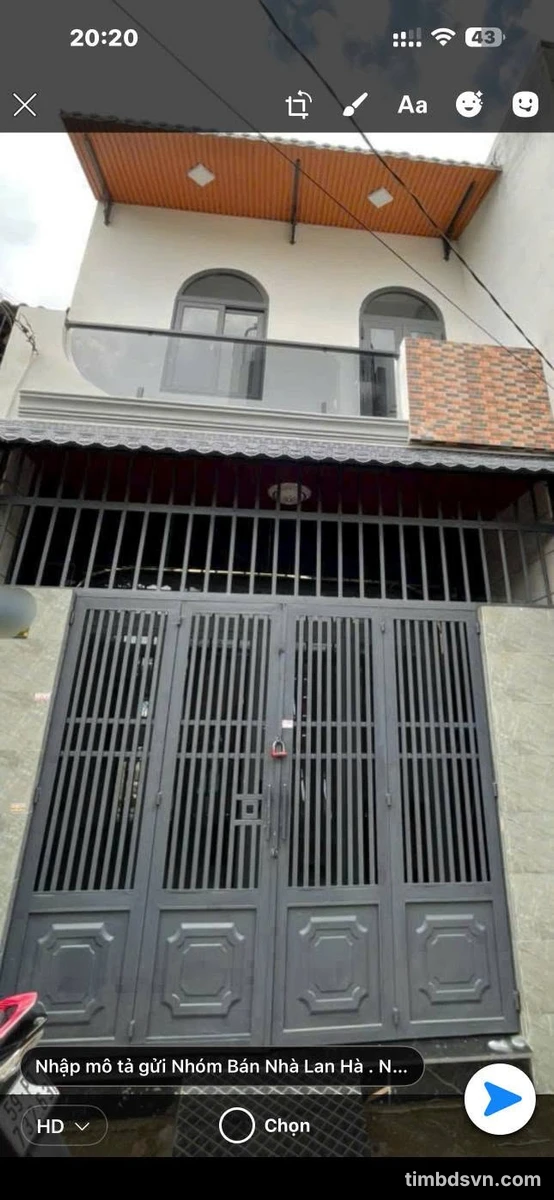Bán nhà mới Bình Tân 3PN 55m² 4,38 tỷ - Ảnh 1