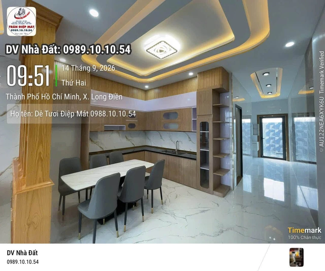 Bán nhà 1 lầu 1 trệt 3PN Long Điền, 125m², 2 tỷ 472 triệu - Ảnh thu nhỏ 2