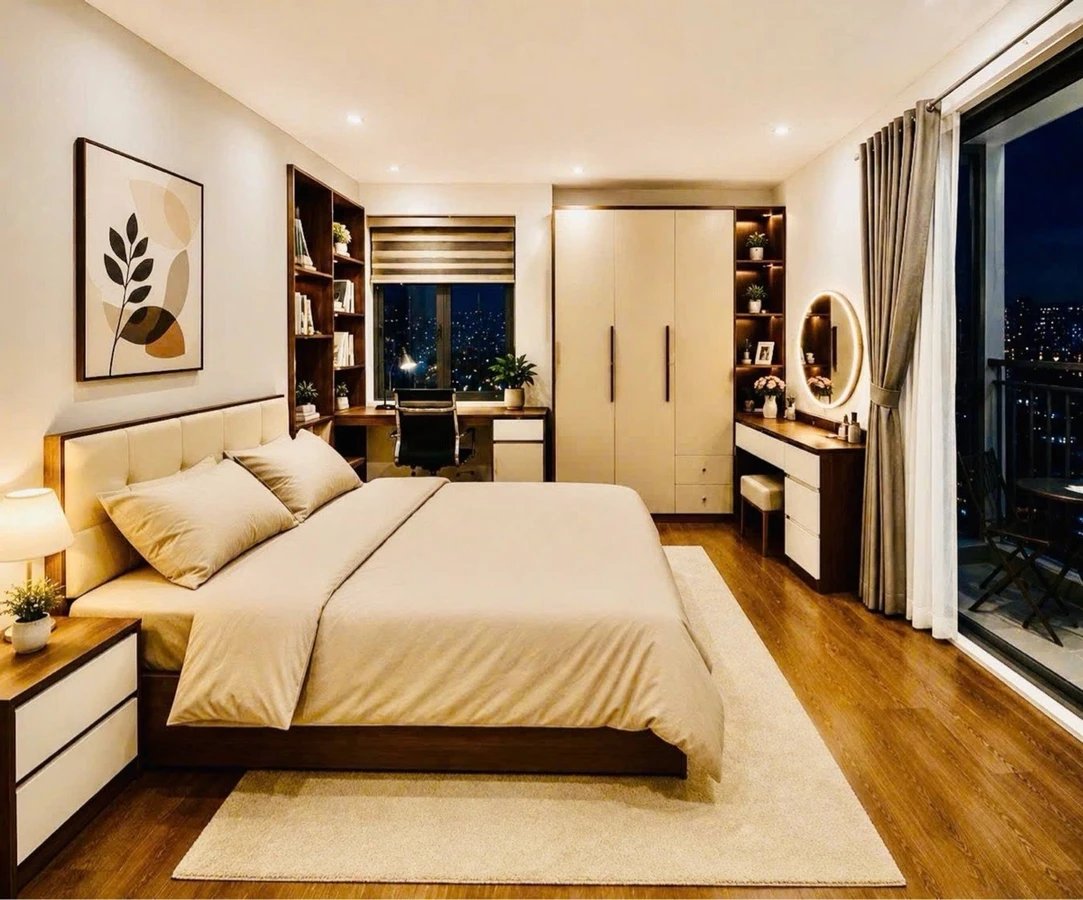 Bán căn hộ 65m2 2PN 2WC tầng trung tại HandiResco Chế Lan Viên 4.48 tỷ - Ảnh thu nhỏ 4