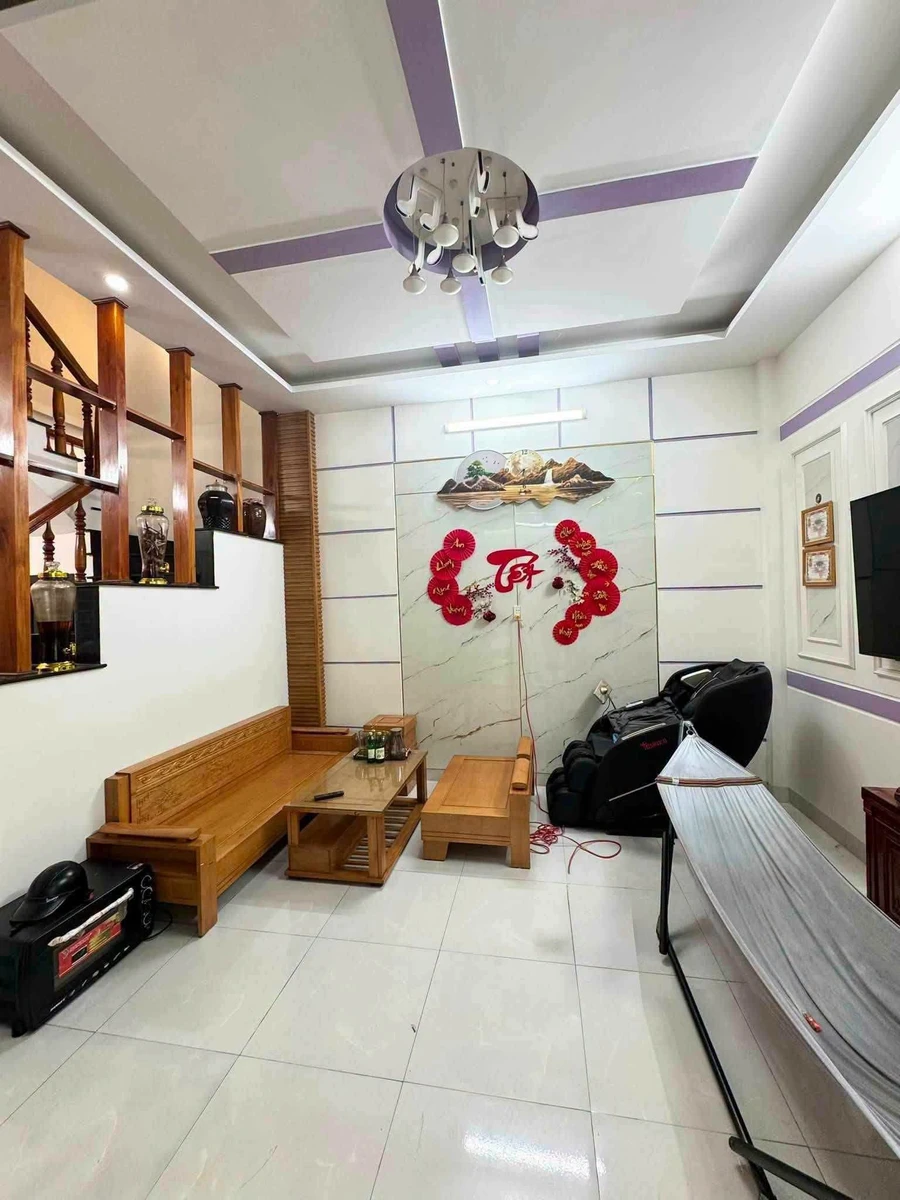 Bán nhà 1 mê 41m² Trần Hưng Đạo gần Tháp Đôi 2,15 tỷ - Ảnh 1