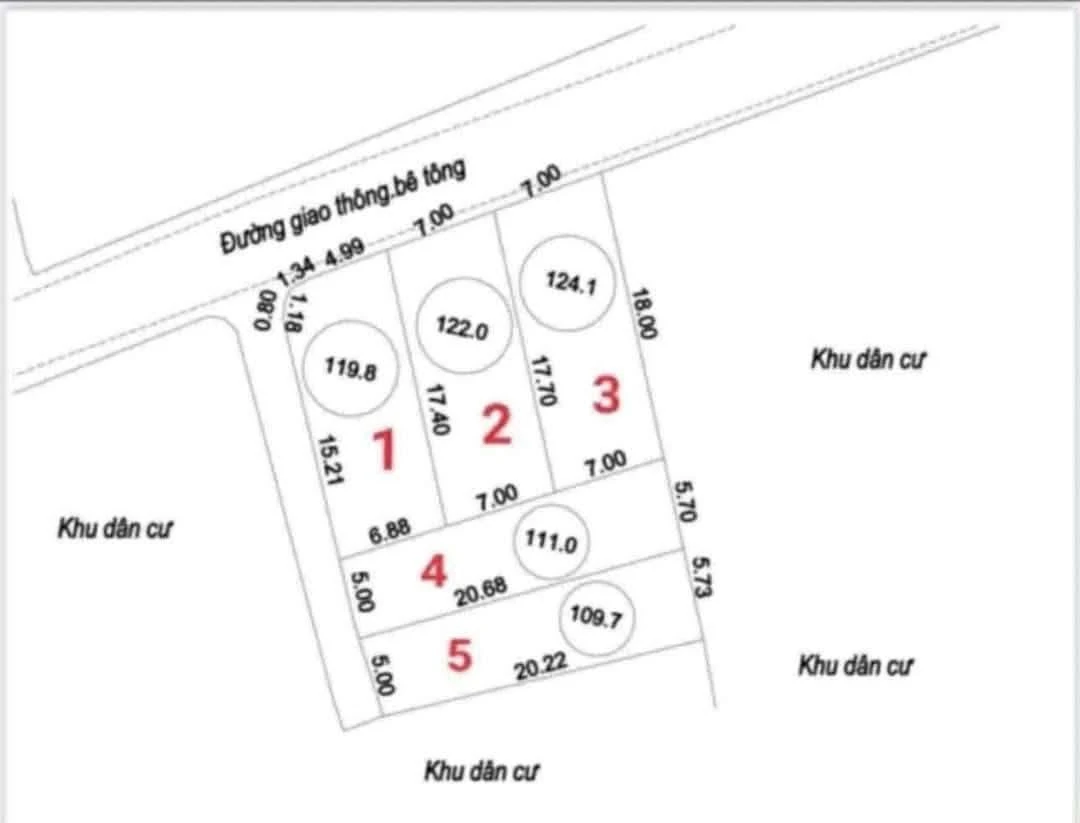 Bán lô đất Đồng Sơn 105m² giá 499 triệu - Ảnh 1