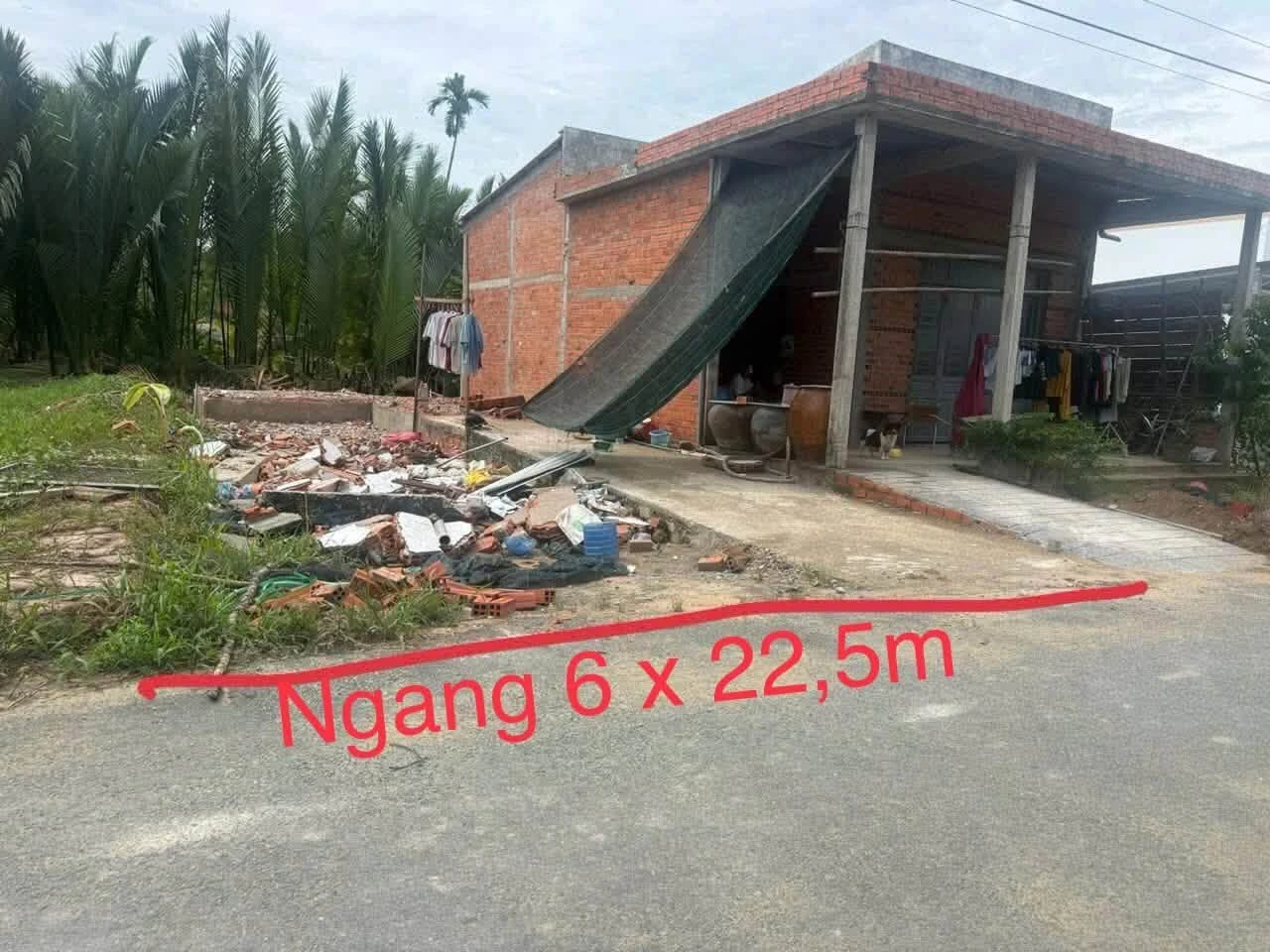 Bán nền mặt tiền Mỏ Cày Bắc, Bến Tre 134m² giá 399 triệu - Ảnh 1