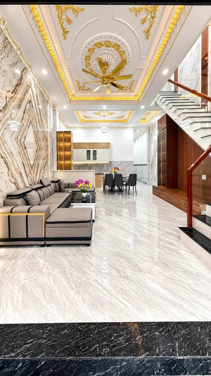 Bán nhà lầu trệt 100m² 4PN sân đậu xe tải tại Khánh Bình, Tân Uyên, Bình Dương - Ảnh thu nhỏ 2