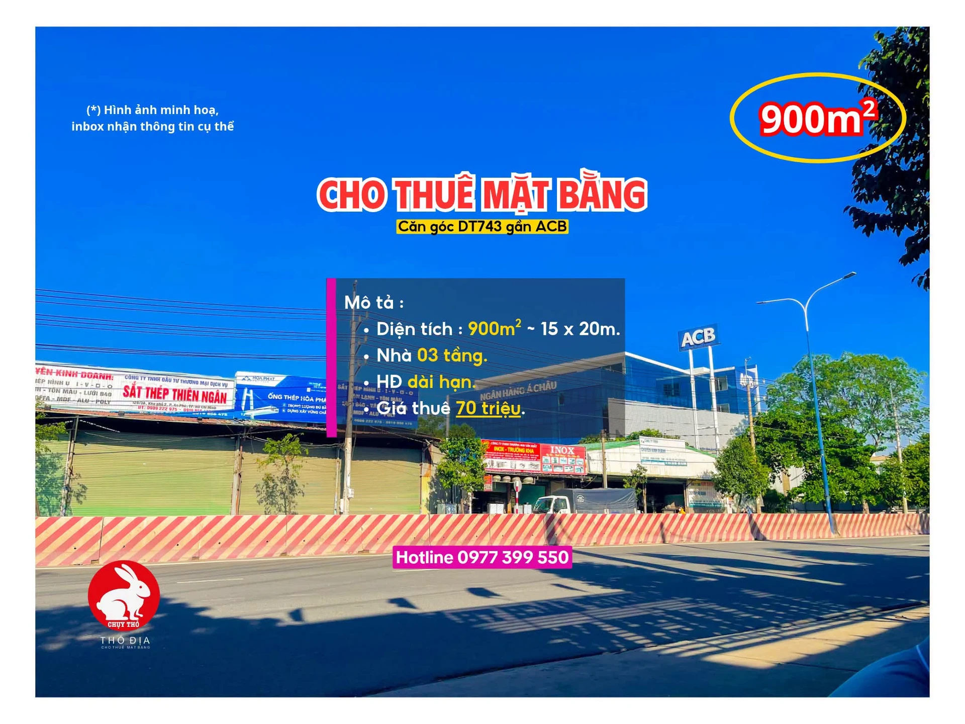 Cho thuê mặt bằng 900m² Nguyễn Duy Trinh, Bình Dương - Ảnh 1