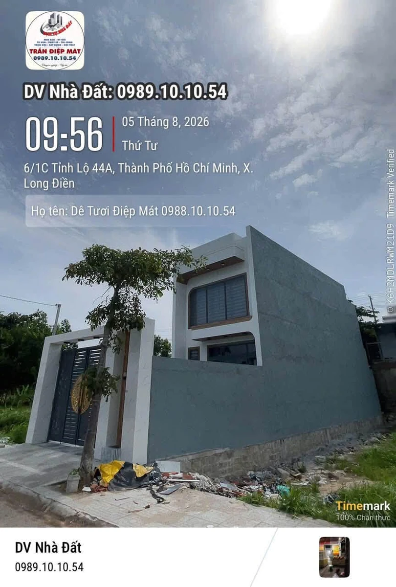 Bán nhà 1 trệt 1 lầu 100m² tại Long Điền 2,535 tỷ - Ảnh 1