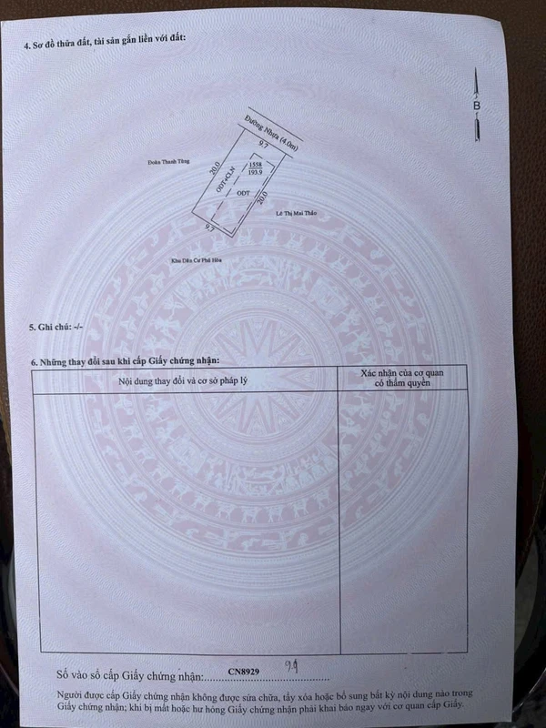 Bán nhà mái Thái sát KDC Phú Hòa 1, 193m2, 6,8 tỷ