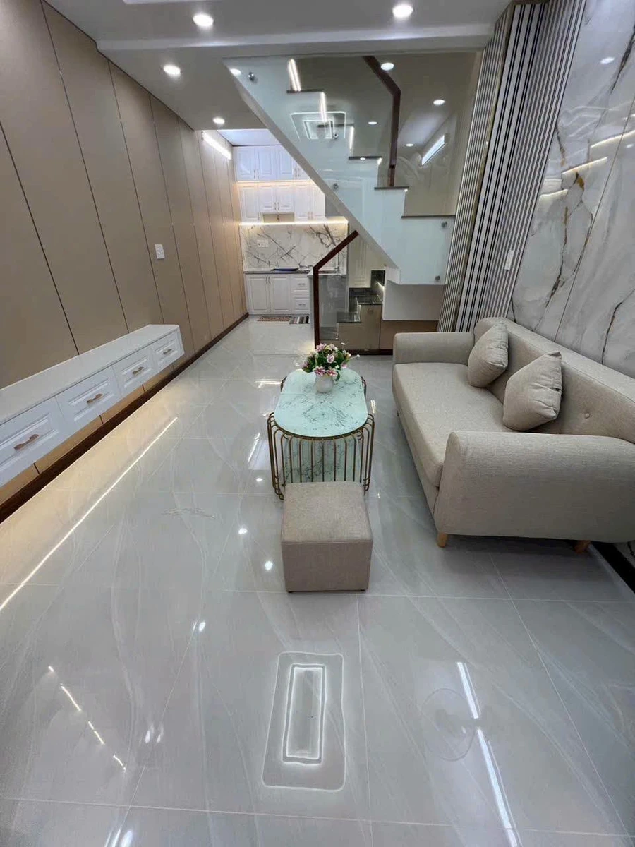 Bán nhà hẻm 27m² 3 phòng ngủ Huỳnh Tấn Phát Nhà Bè - Ảnh thu nhỏ 3