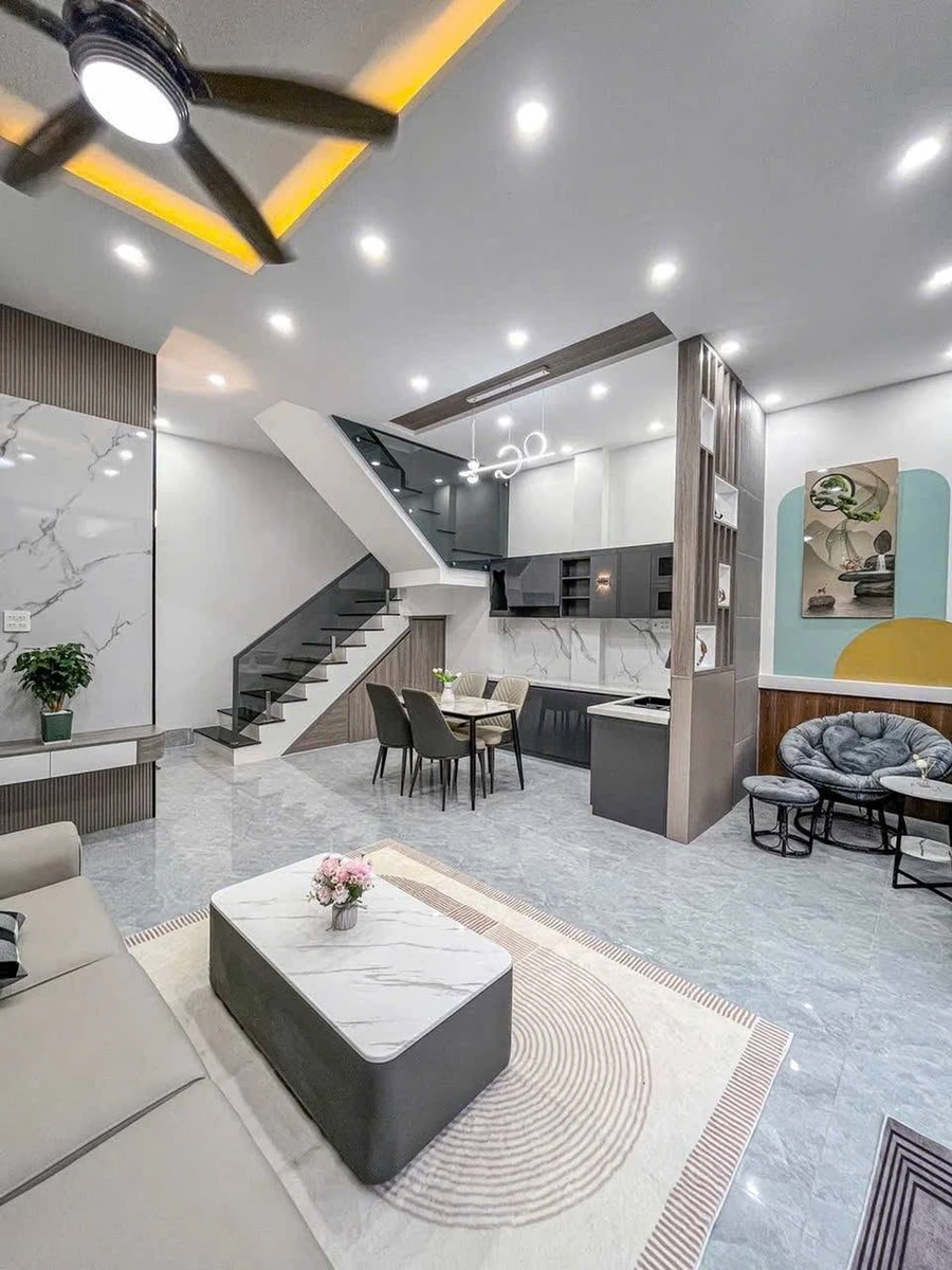 Bán nhà trệt lầu 82m2 gần Cầu Đầu Sấu Cần Thơ 2 tỷ 650 - Ảnh thu nhỏ 5