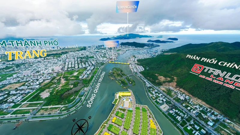 Bán căn hộ 2PN The Charm 61m² view sông biển Nha Trang 4,75 tỷ