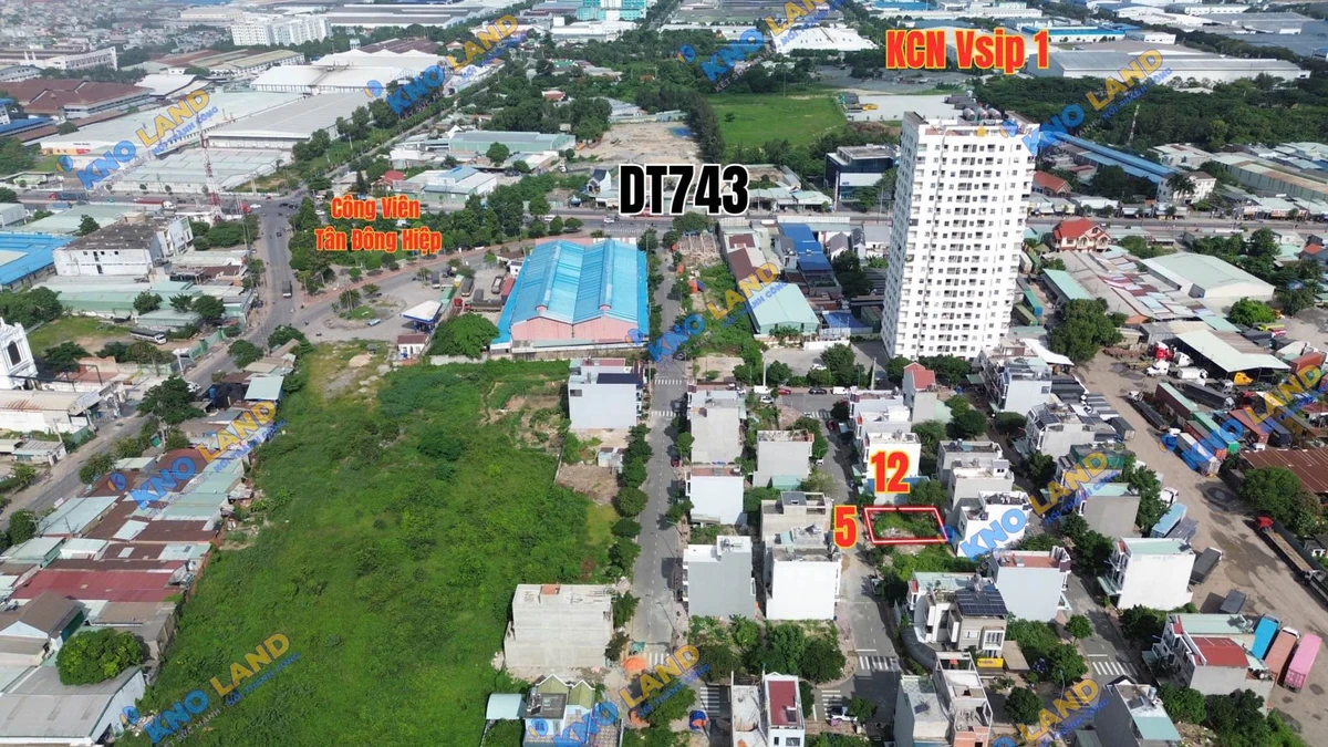Bán lô đất 60m² KDC Phúc Đạt Dĩ An - Ảnh thu nhỏ 2