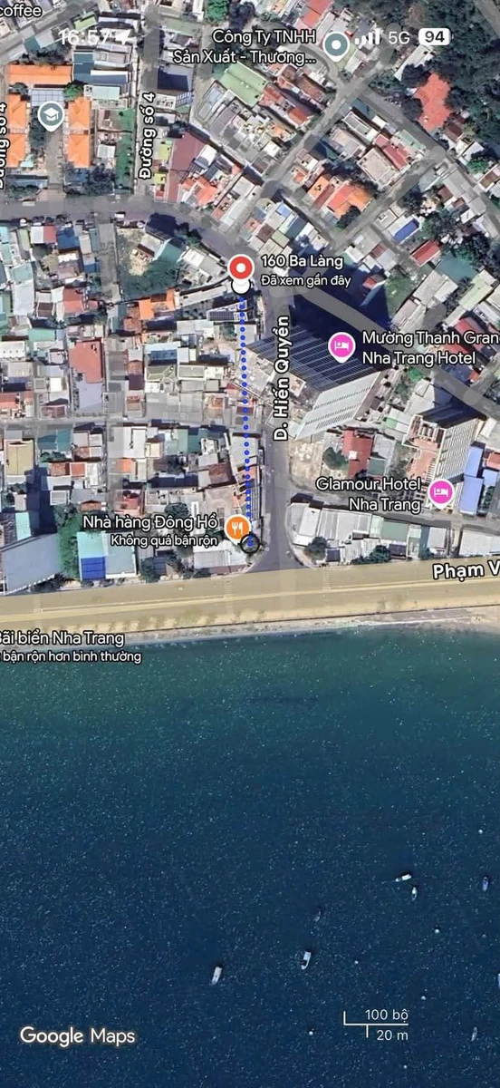 Bán đất biển Dương Hiến Quyền 229m² Nha Trang 18.5 tỷ - Ảnh 1