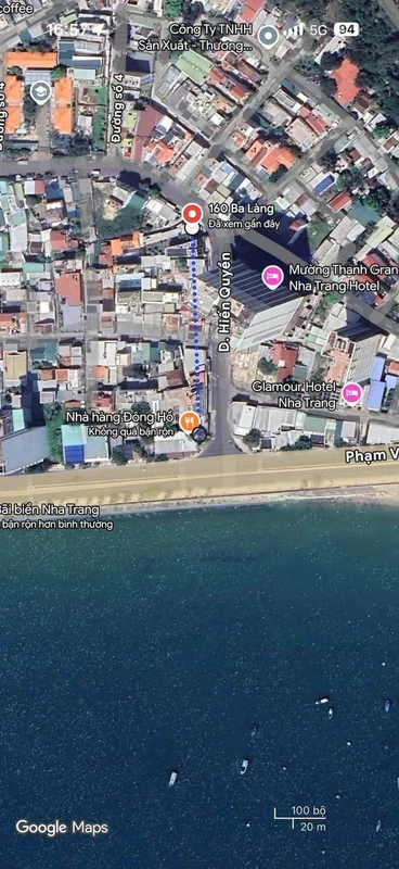 Bán đất biển Dương Hiến Quyền 229m² Nha Trang 18.5 tỷ