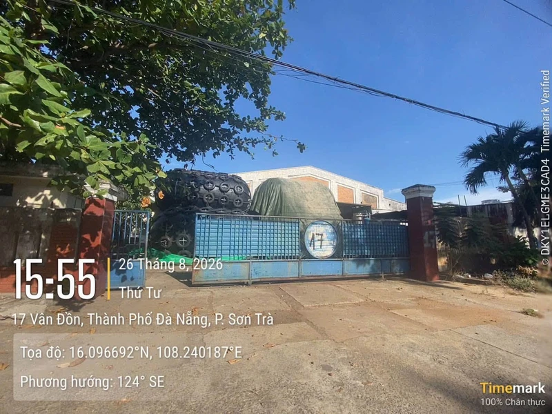 Bán đất mặt tiền Vân Đồn Đà Nẵng 4.500m², 57 tỷ