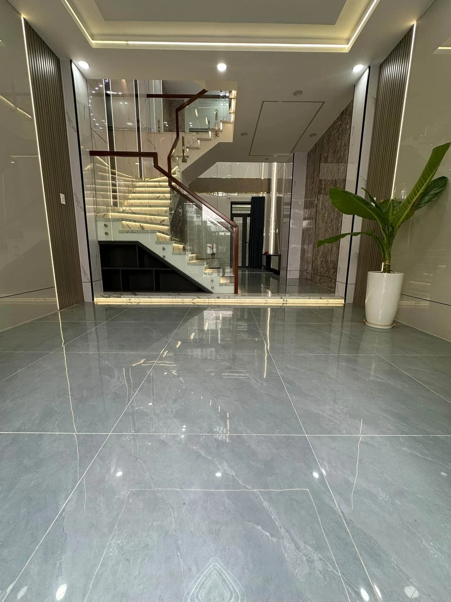 Bán nhà 4 tầng 3PN gần chợ Bà Hom Bình Tân 52m² - Ảnh thu nhỏ 4