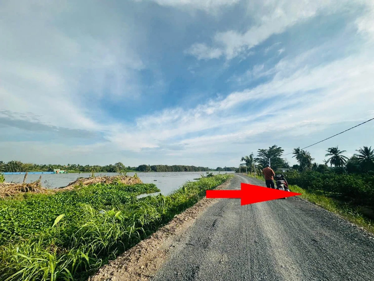 Bán lô góc 690m² 2 mặt tiền view sông Thạnh Hòa, Bến Lức - Ảnh thu nhỏ 2