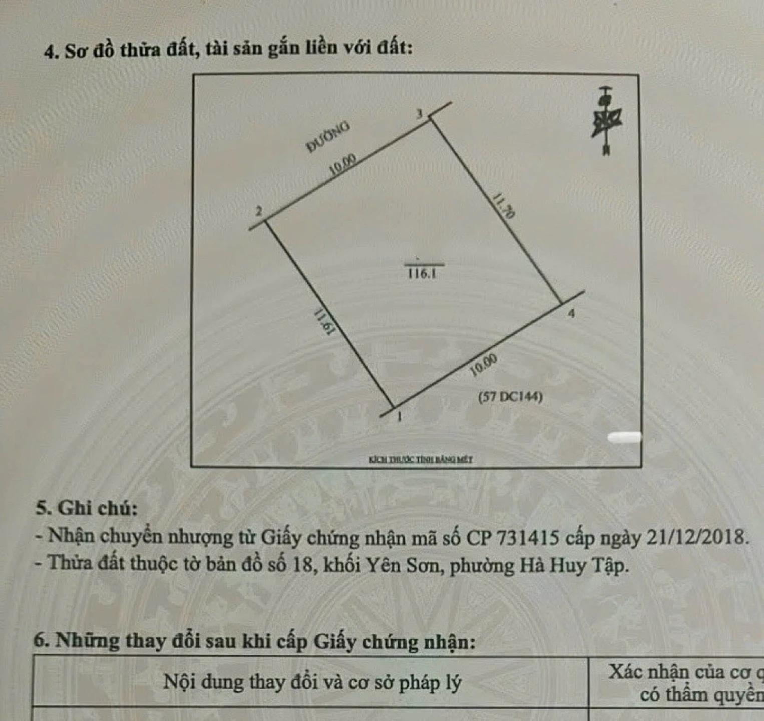 Bán đất mặt tiền 10m gần Lotte 116m² 8 tỷ - Ảnh 1