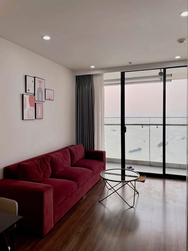 Cho thuê căn hộ 1PN Green Diamond view biển 50m2, 6,5tr/tháng