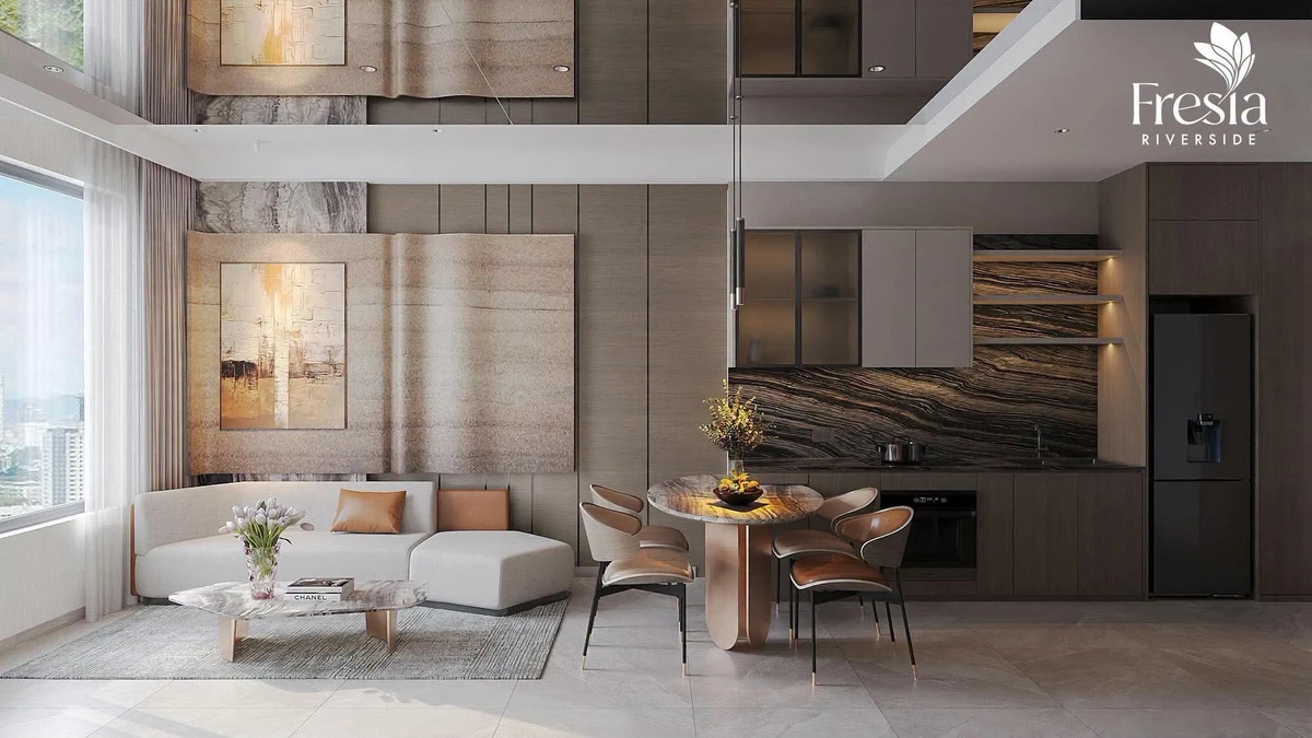 Bán căn hộ 2PN Fresia Riverside Biên Hòa 51.5m2 giá 2,03 tỷ, view sông Đồng Nai - Ảnh thu nhỏ 5