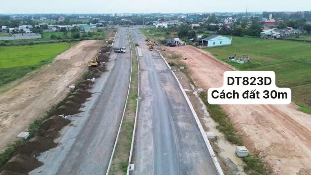 Bán lô đất 108m² full thổ cư Đức Hòa Đông, Long An 999 triệu - Ảnh thu nhỏ 4