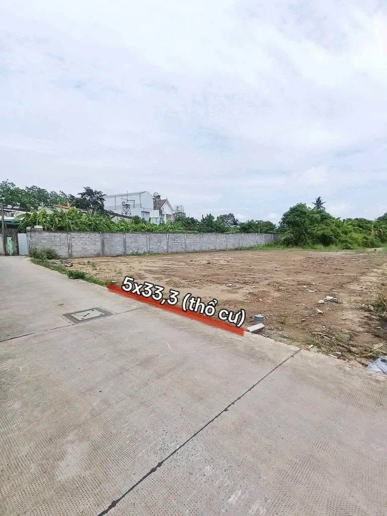 Bán nền đất thổ cư 165m² Tân An, An Giang, giá 1,85 tỷ - Ảnh 1
