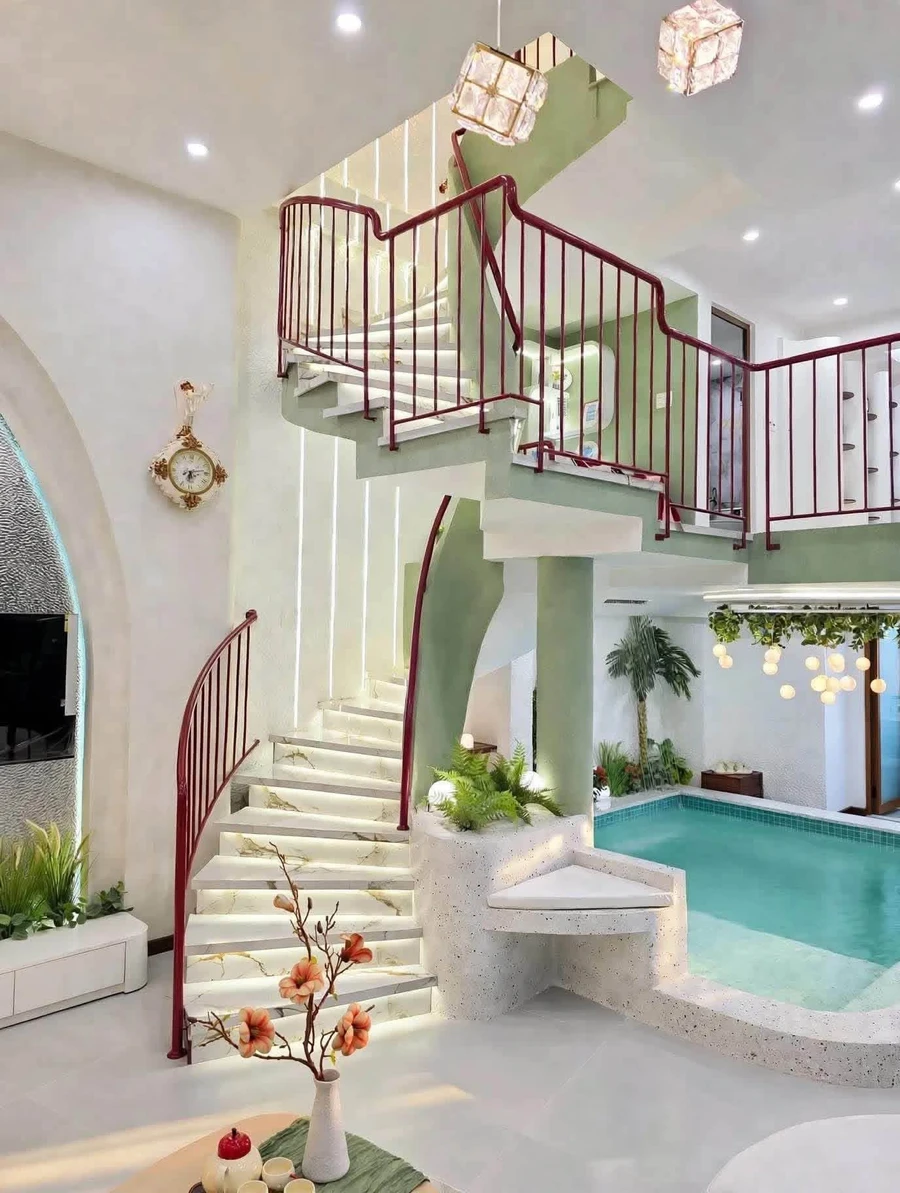 Bán nhà phố 4 tầng 61m² mặt tiền 11,3m Cô Bắc, Đà Nẵng - Ảnh thu nhỏ 5