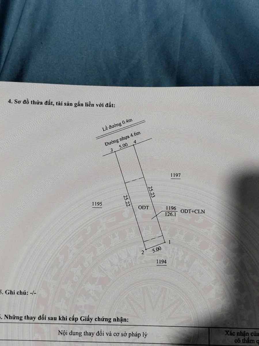 Bán đất Phường Phú Lợi 126m² đường Phạm Ngọc Thạch 3 tỷ - Ảnh 1