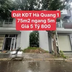 Bán đất khu đô thị Ha Quang 1 Nha Trang 75m² 5 tỷ 800 triệu - Ảnh thu nhỏ 1