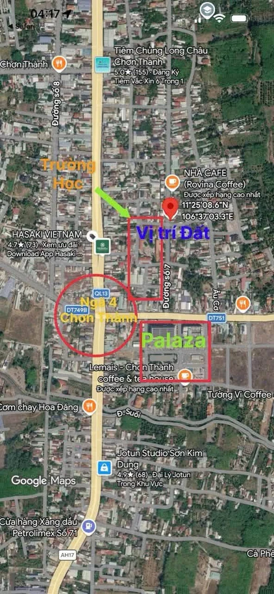Bán đất góc 1416m2 mặt tiền 69m Lạc Long Quân 22,23 tỷ - Ảnh thu nhỏ 3