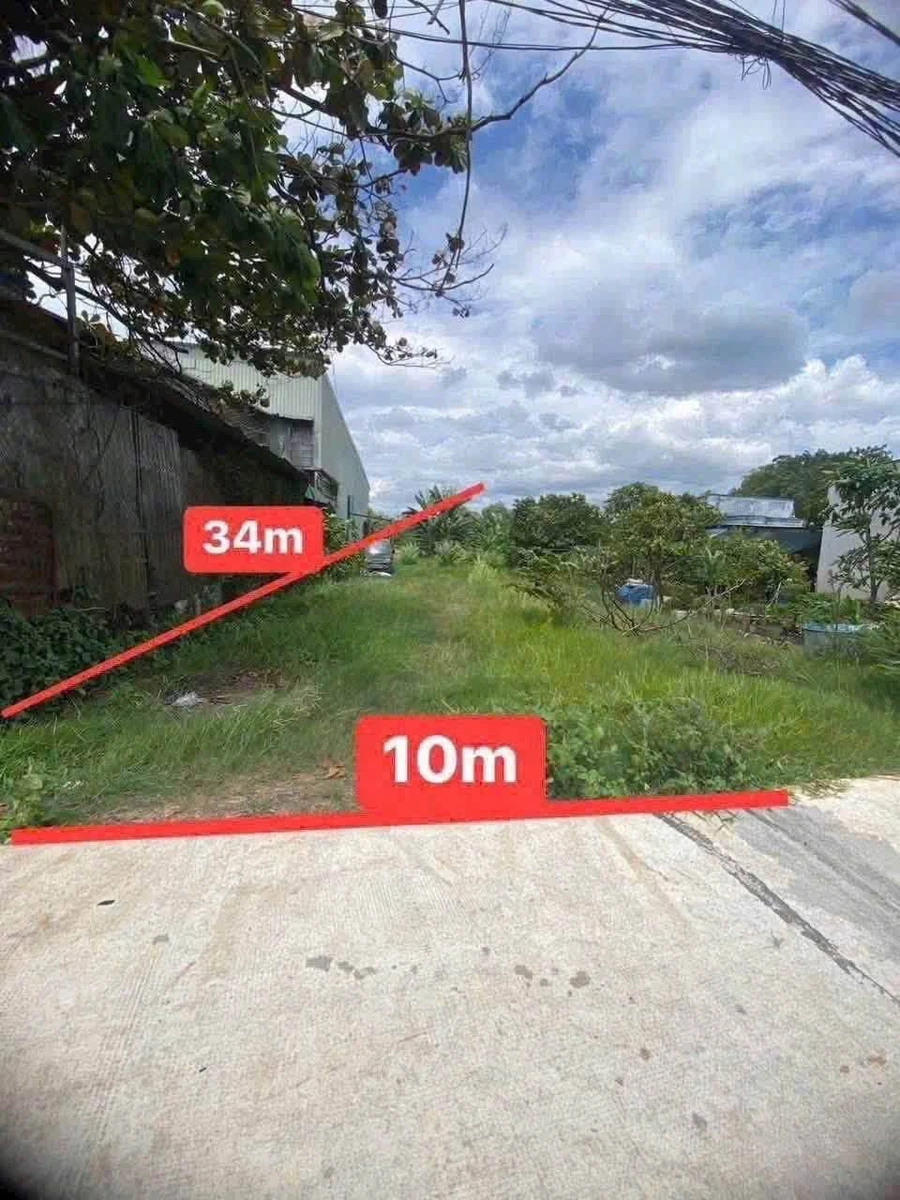 Bán đất mặt tiền Hóc Môn 340m², sổ hồng riêng 2.45 tỷ - Ảnh 1