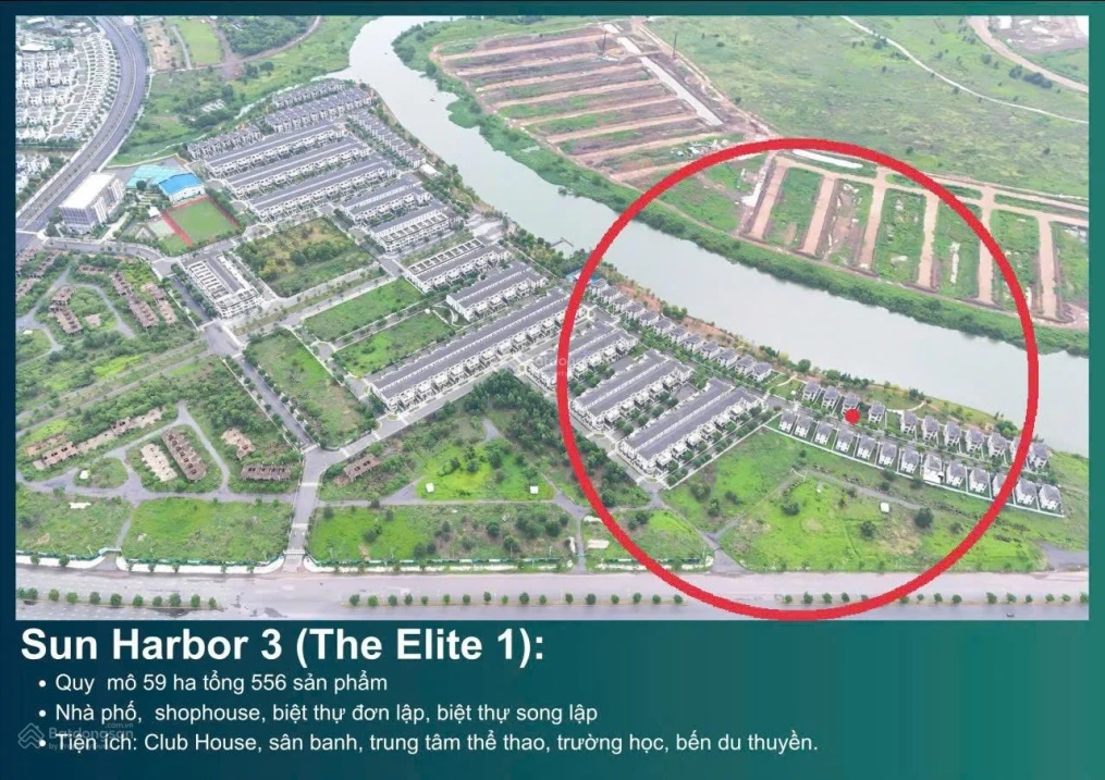 Giá 25 tỷ cho căn villas view sông lớn (sông Buông) tại Aqua City trong tháng 9 này, DT: 15mx25m - Ảnh thu nhỏ 2