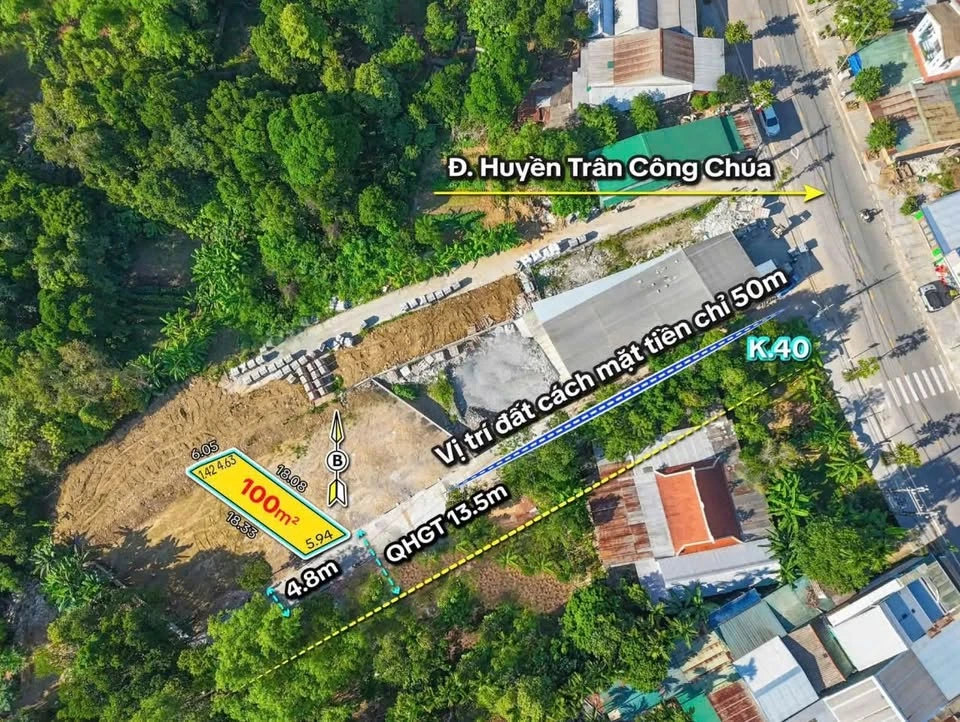 Bán nhà 100m2 Huyền Trần Công Chúa Huế, giá 1 tỷ 4 - Ảnh 1