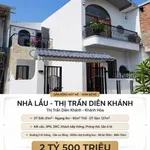 Bán nhà lầu 3PN 127m2 gần sông Diên Khánh Khánh Hòa - Ảnh thu nhỏ 1