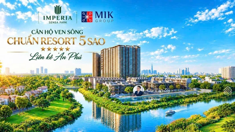 [Chính thức] 580tr sở hữu ngay! Căn hộ hàng hiệu 2 mặt sông- Imperia Sensa Park Quận 2 - 0902 999 ***
